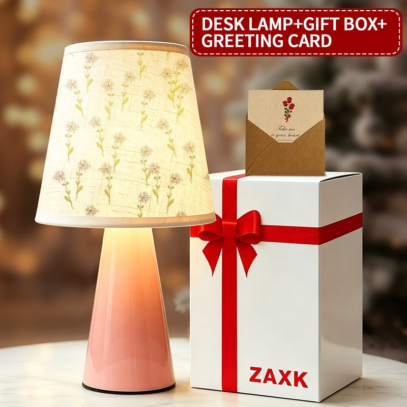 1 lampe de bureau + boîte cadeau + carte
