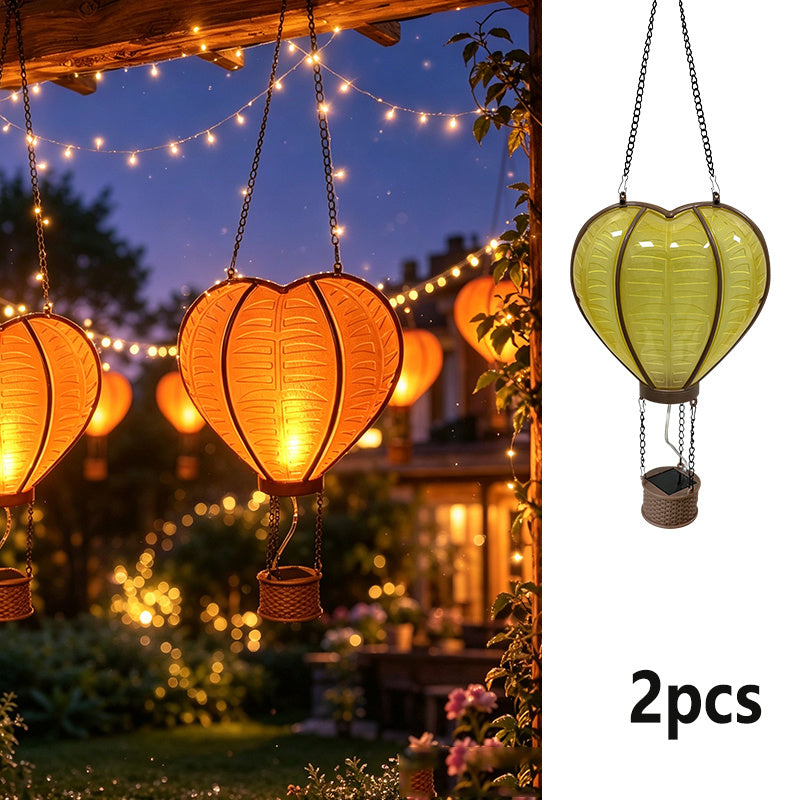 Montgolfière Jaune Nouvelle Forme - 2 pièces