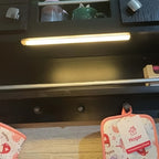 Lot de 2 lampes LED aimantées à détecteur, 30 cm, chaud ou froid