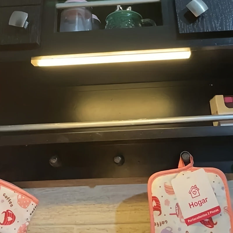 Lot de 2 lampes LED aimantées à détecteur, 30 cm, chaud ou froid