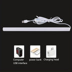 Réglette LED USB à boîtier de commande, trois teintes, 20 à 50 cm
