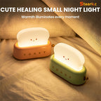 Lampe veilleuse grille-pain LED rechargeable, minuterie 15 minutes