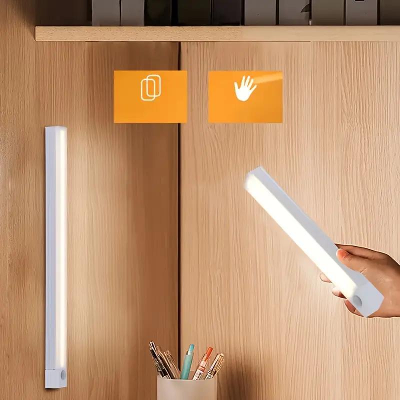 Lot de 6 lampes LED à détecteur pour toute la maison, 10 à 50 cm