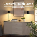 Lampe de chevet sans fil IPX7 en aluminium, lot de 2 ou 4