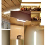 Réglette LED aimantée rechargeable 26 cm, trois teintes, blanche
