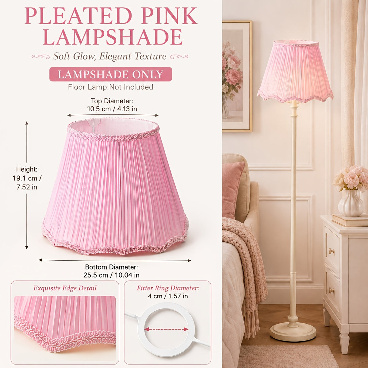 Plis Royaux-Rose
