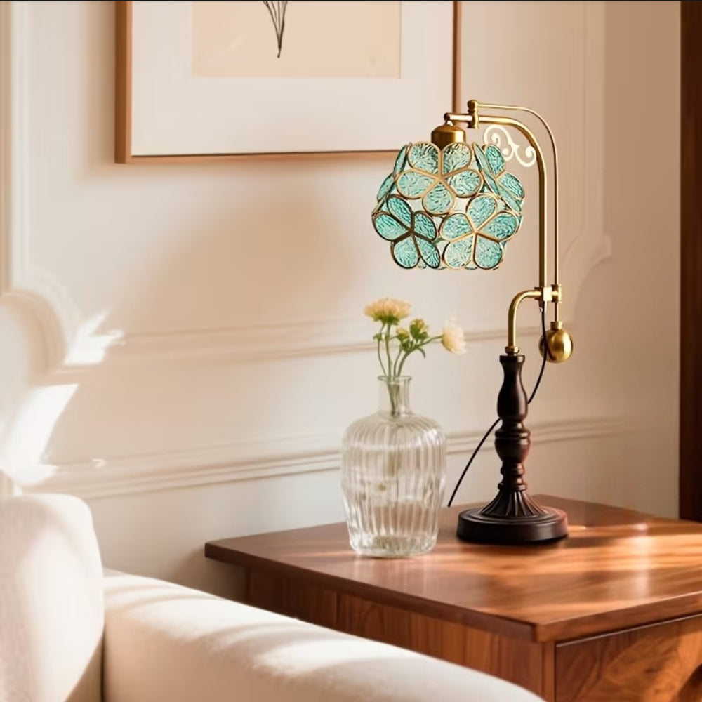 Lampe de bureau LED pliable sans fil, panneau tactile à 3 teintes