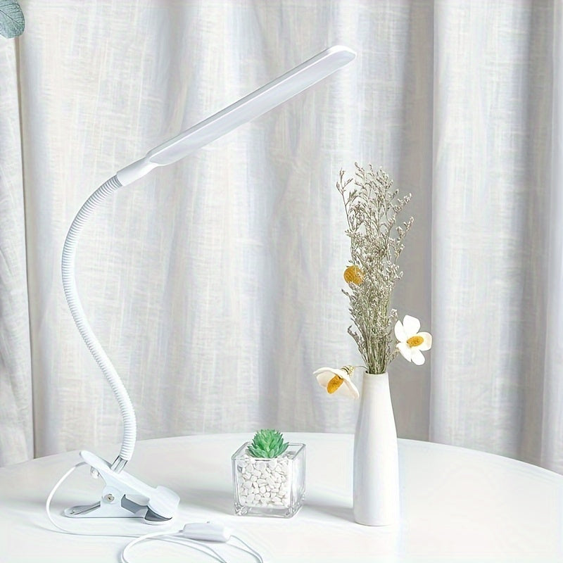 Une lampe à pince LED à barre lumineuse plate