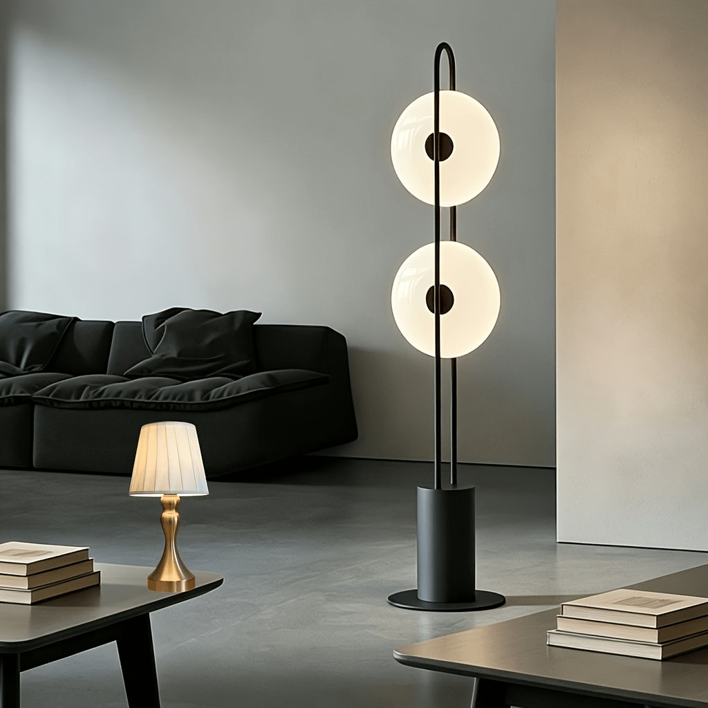 2 pièces [Base sirène électroplaquée + Abat-jour en tissu plissé de couleur unie] / Style européen