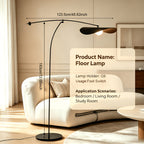 Lampadaire noir