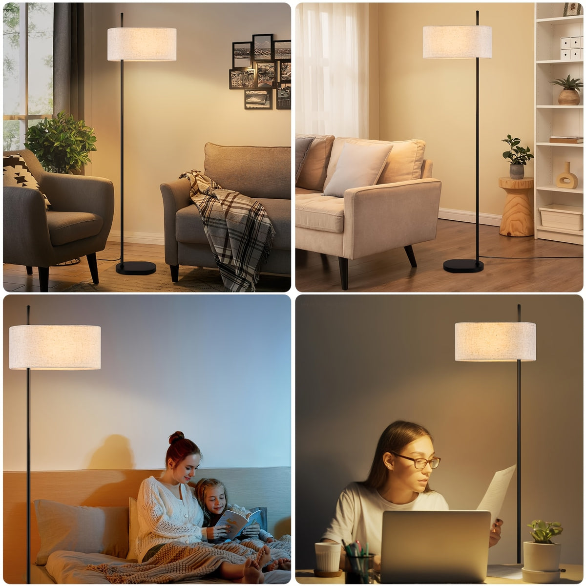 Un salon douillet et une chambre apaisante