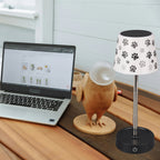 Lampe de chevet sans fil télescopique, décor cerfs ou empreintes