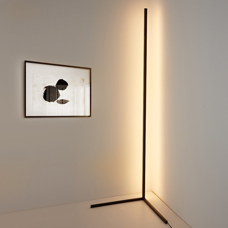 Lampadaire d'angle LED 140 cm, blancs 2700 à 6000 K et couleurs