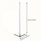 Lampadaire d'angle LED 140 cm, blancs 2700 à 6000 K et couleurs