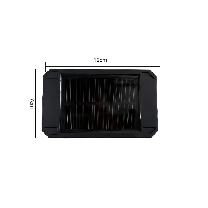 Applique murale solaire RVB à double faisceau, lot de 2, IP44