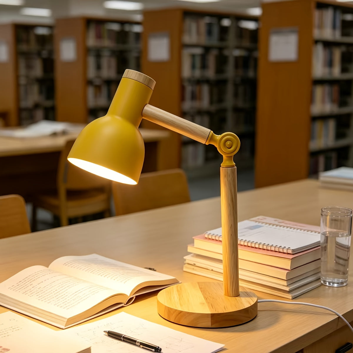 Câble USB, bouton poussoir et cloche bien stable