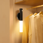 Applique murale LED tube à détecteur de mouvement, recharge USB-C