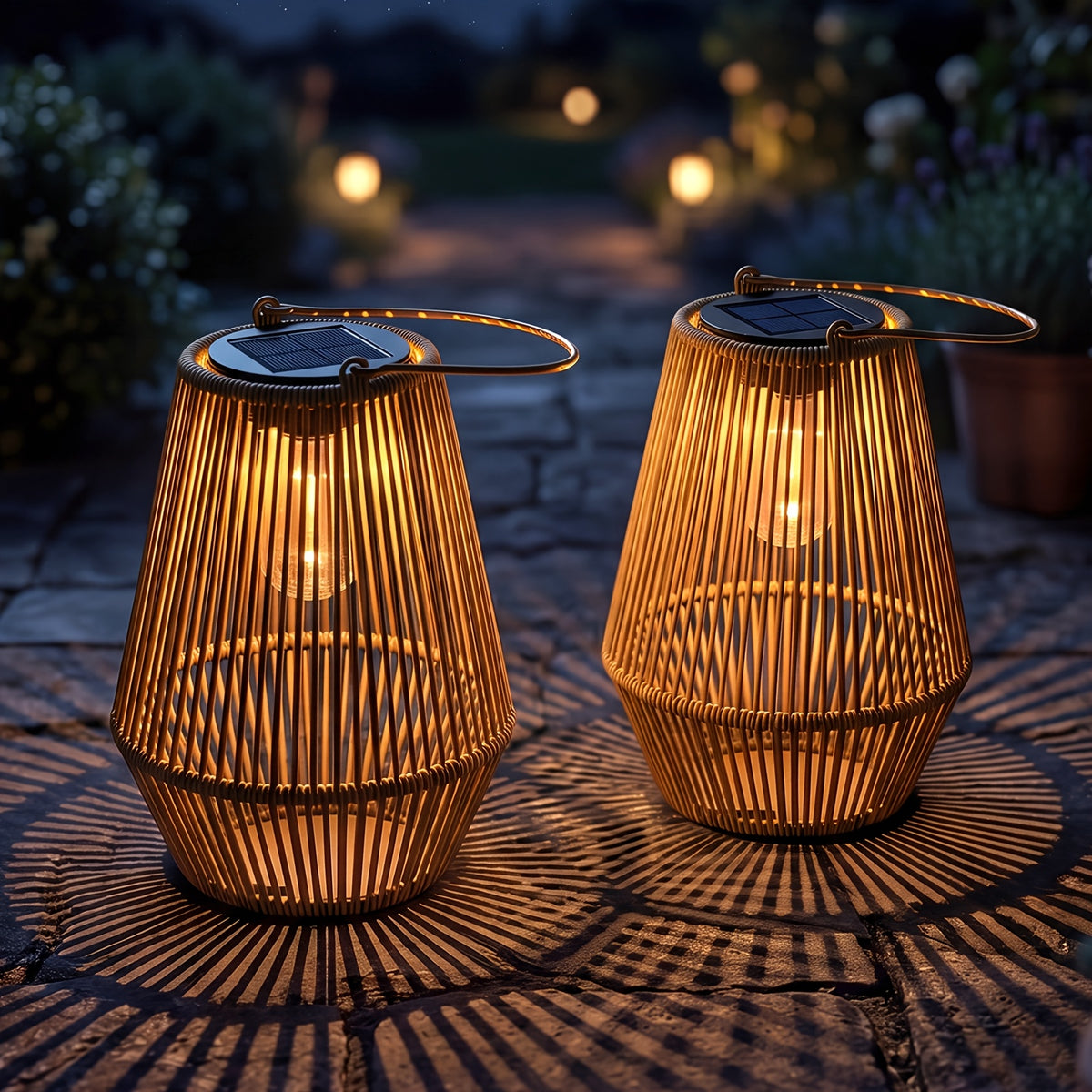 Une décoration lumineuse bohème pour la terrasse