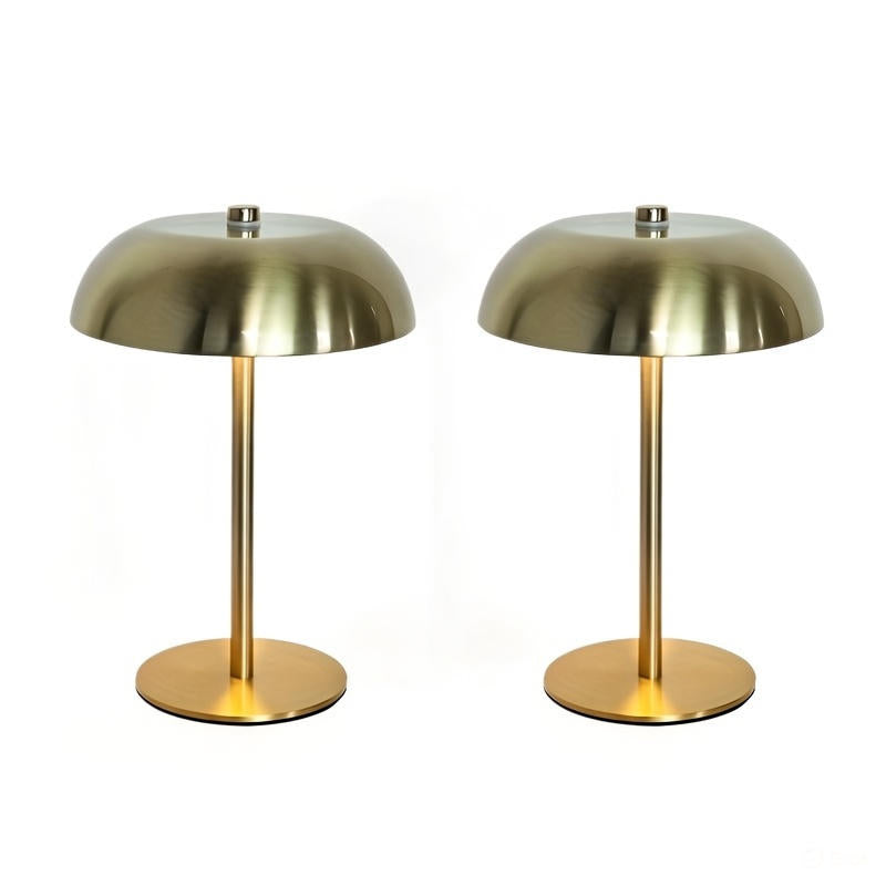 2 pièces Dorées