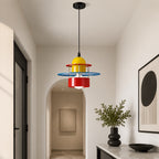 Suspension tricolore en métal pour chambre d'enfant, Ø 30 cm