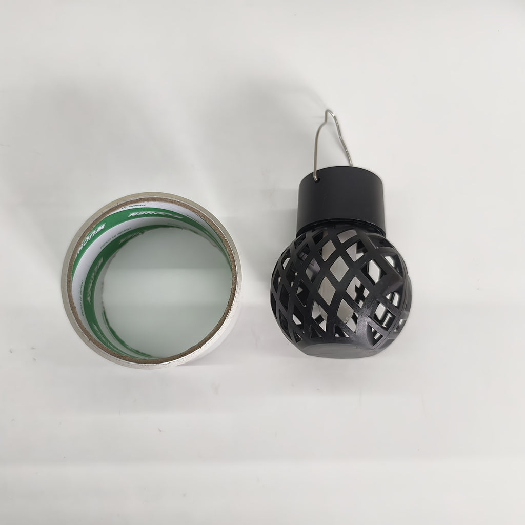 Lanterne solaire boule à effet flamme 12 LED, IP44, lot de 4