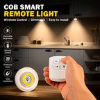 Lot de 6 spots LED sans fil à piles avec télécommande et minuterie