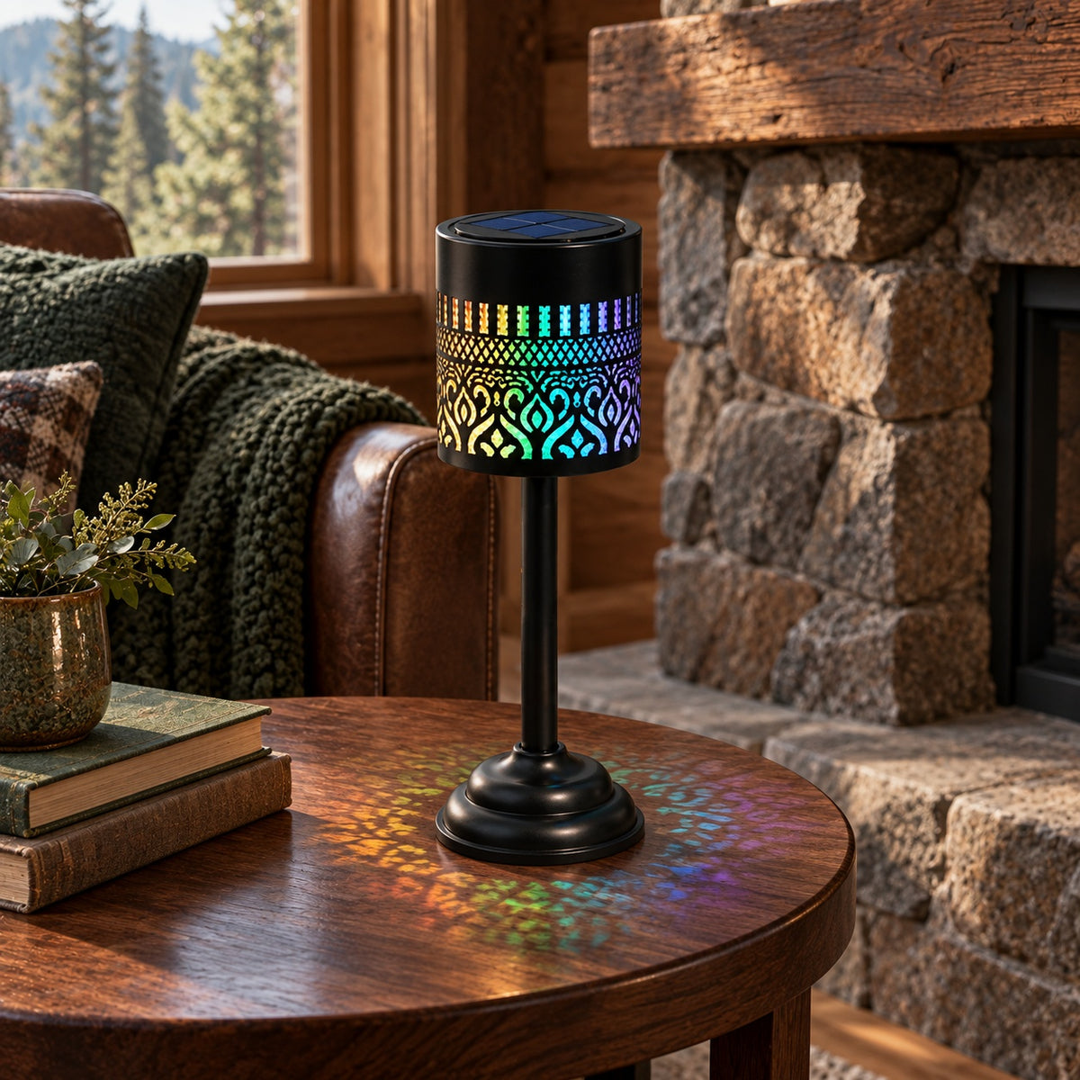 Une décoration lumineuse pour chalet, terrasse et balcon