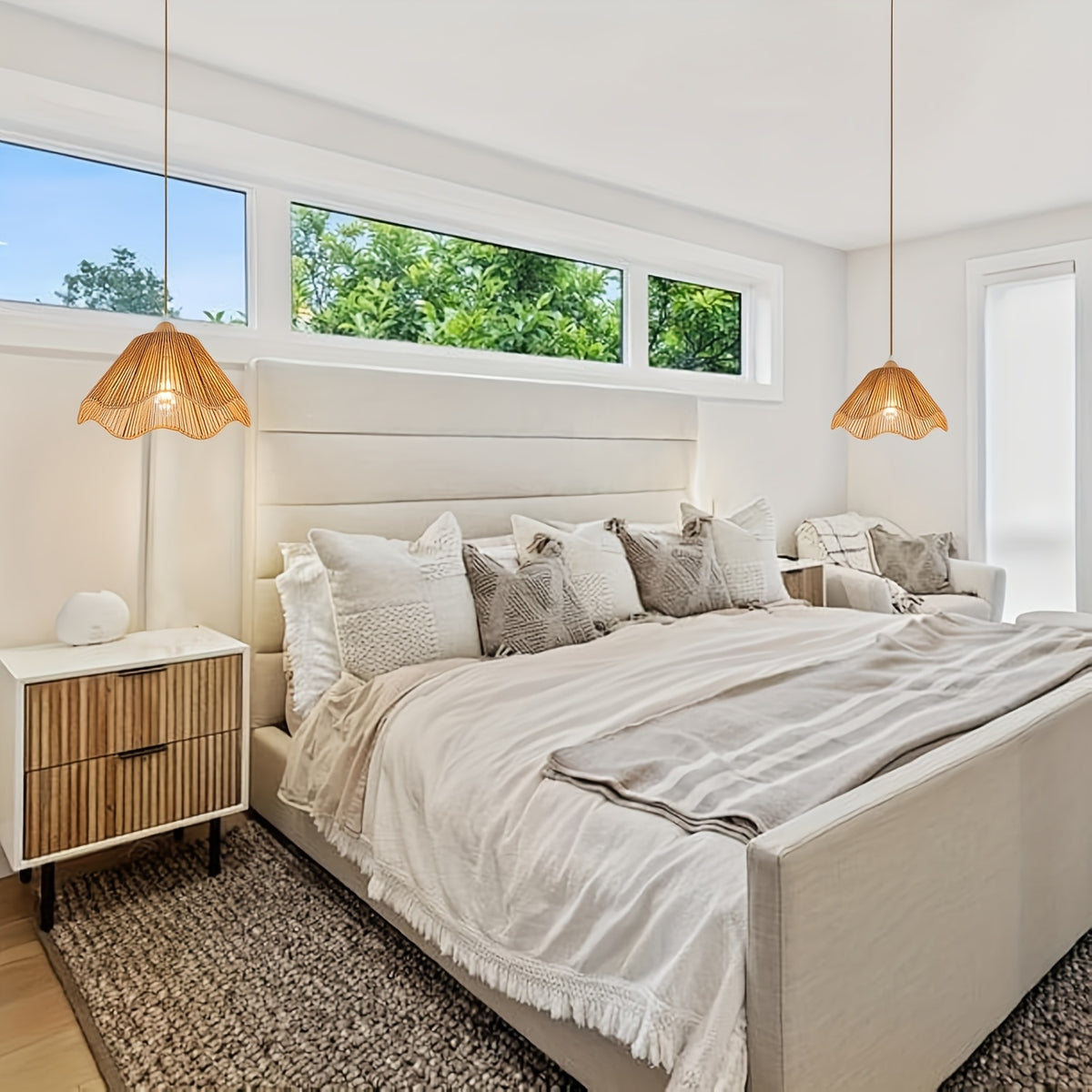 Un luminaire bohème pour chambre, entrée et couloir