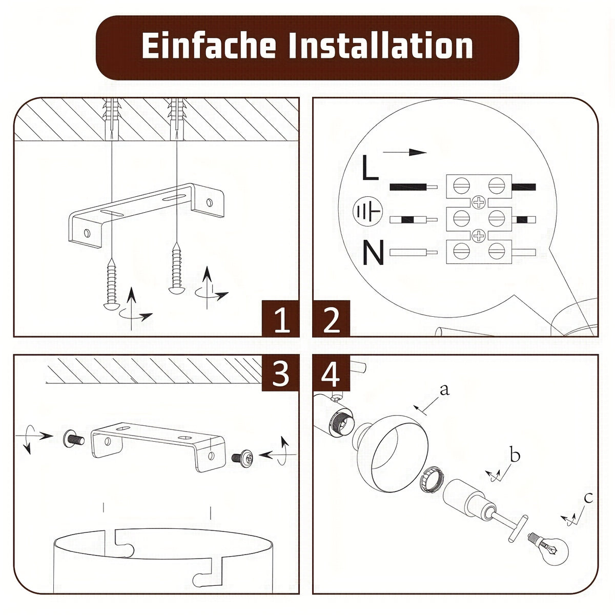 Plafonnier spots E14 à col effet bois, rampe de 150 cm ou 3 alignés