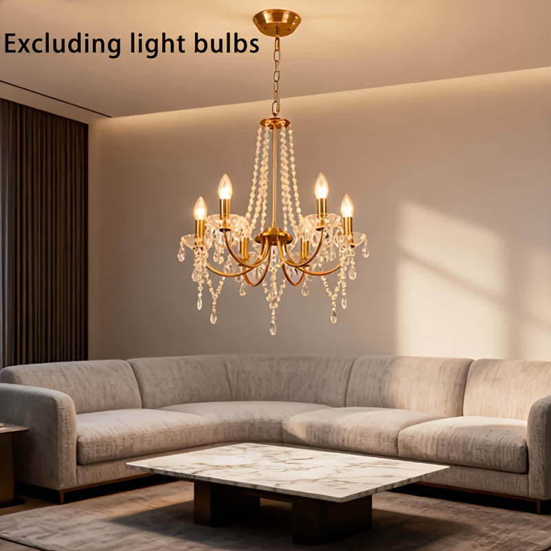 Un chandelier classique pour salle à manger et chambre