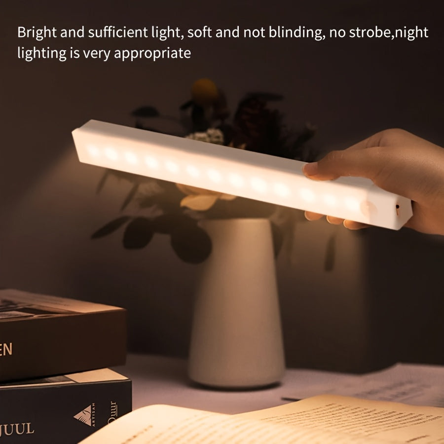 Lot de 3 barres LED à détecteur, 10 à 50 cm, blanc chaud ou froid