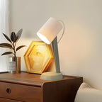 Lot de 2 lampes de chevet E14 orange, petite ou orientable