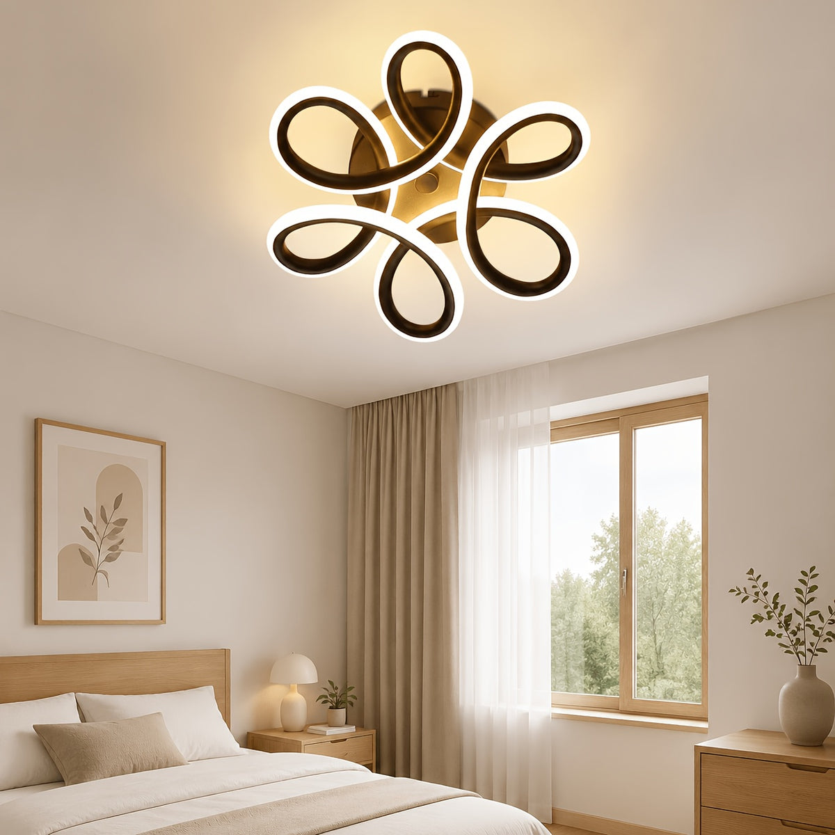 Un plafonnier décoratif pour chambre et entrée