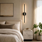 Applique murale design tige LED 72 cm rechargeable, lot de 2