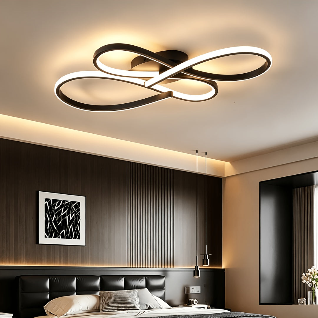 Un luminaire sculptural pour chambre, salon et couloir