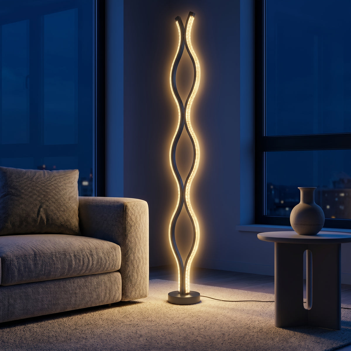 Des LED intégrées branchées sur un simple port USB