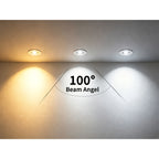 Ampoule LED GU10 6 W, 550 lumens, IRC 80, blanc chaud ou neutre