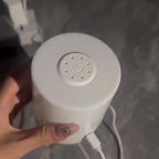 Petite lampe de chevet tactile rechargeable, cylindre de 10,5 cm