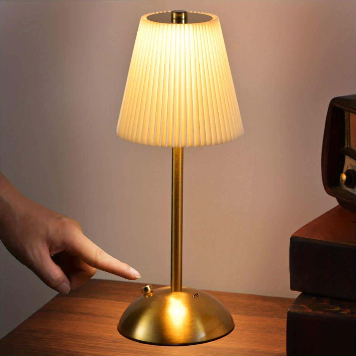 Lampes sans fil plissées par deux ou par quatre