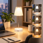 Lampe de table télescopique sans fil à commande gestuelle et RVB