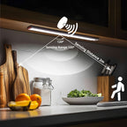 Réglette LED sous meuble à détecteur, aluminium, de 20 à 80 cm