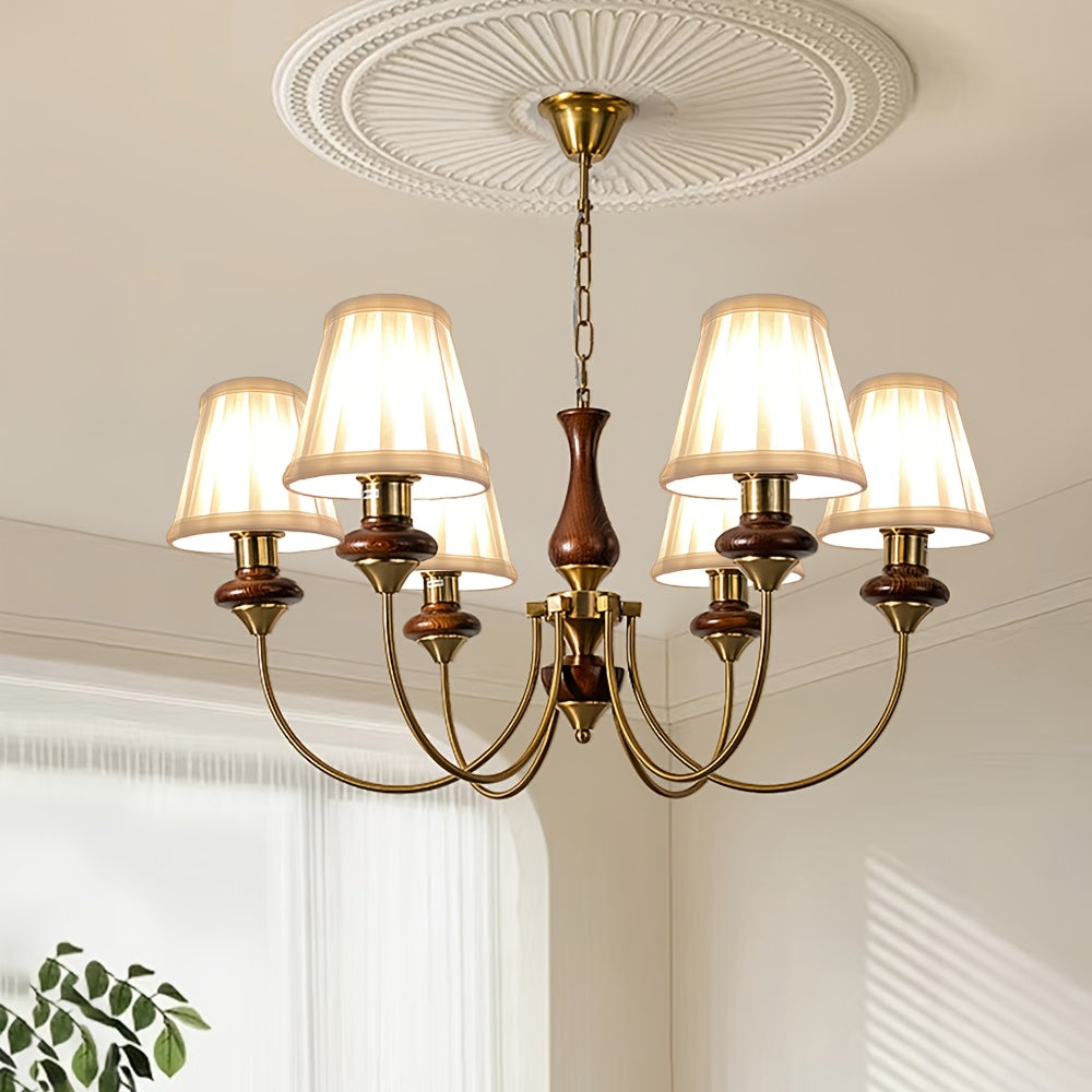 Un lustre à bougies plus doux pour vos dîners