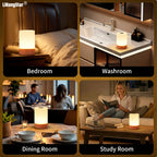Lampe de chevet tactile rechargeable USB à 13 couleurs RVB
