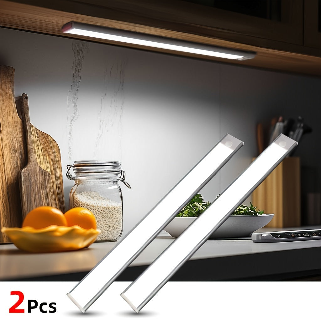 Réglette LED en aluminium de 1 cm, à l'unité ou par 2, 20 à 40 cm