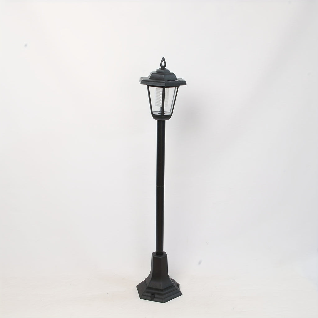 Lampadaire solaire rétro de 82 cm pour allée de jardin, IP44
