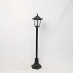 Lampadaire solaire rétro de 82 cm pour allée de jardin, IP44