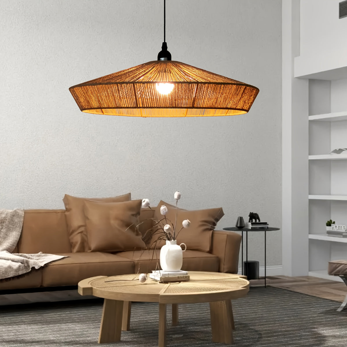 Un séjour chaleureux sous un chapeau de lumière