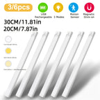 Barres LED à détecteur par 3 ou par 6, trois teintes et variateur