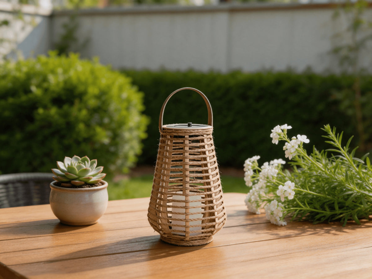 Une lanterne naturelle pour une terrasse bord de mer