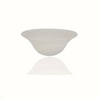 Verre de remplacement cloche givré, blanc laiteux ou beige, Ø 25 cm